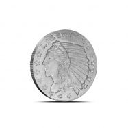 5-1//10 oz 999 Fine Silver Rounds Monarch BU Buffalo//Indian Design