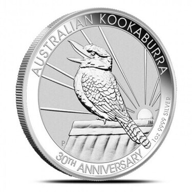2013 Perth Mint Australia 1 oz Silver Kookaburra in Original Mint Capsule 