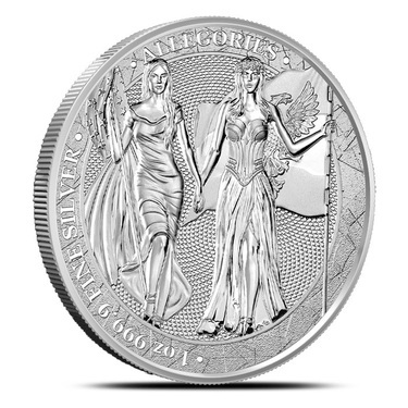 show original title Details about   The allegories 2019 Britannia & Germania 1 OZ 999 Silver Space Red Edition 
