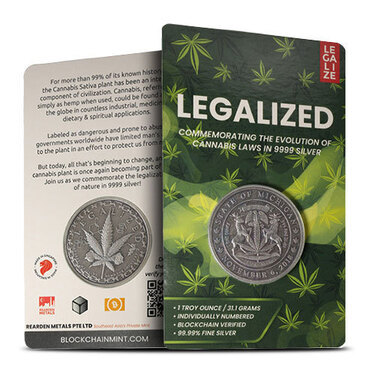 2 -CANNIBAS LEGALIZE  IT" 1 OZ.  .999 COPPER ROUNDS IN FREE AIR-TITES/SHIPPIN Details about    