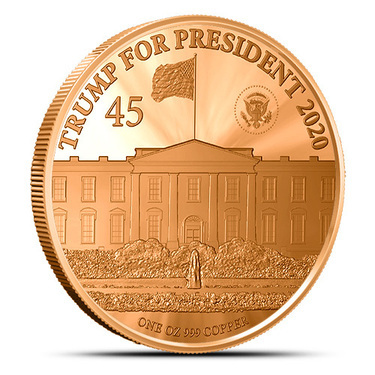 Details about   2020 Trump For President 1 ADVP oz .999 Copper BU Round USA Made Limited Coin 
