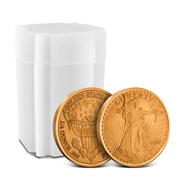 SAINT GAUDENS • 100 Coins • 1 oz each .999 Copper Bullion