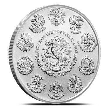 BU 2015 2 oz Mexican Silver Libertad Coin