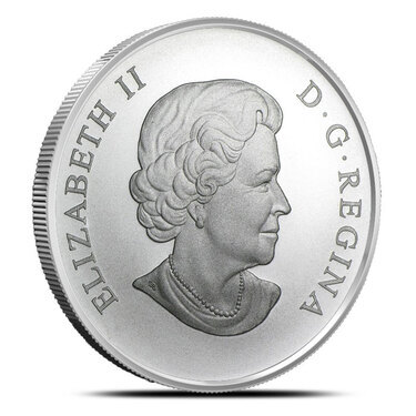 $100 2015 HORSE CHEVAL 1OZ Pure Silver Proof Coin Canada