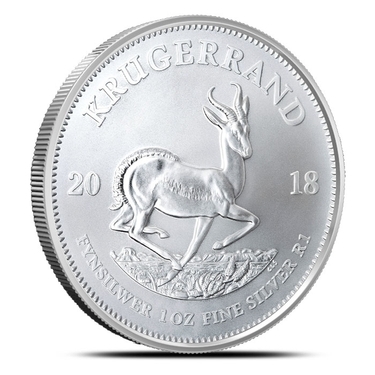 KRUGERRAND 2019 1 oz 1 Rand Pure Silver Proof Coin South Africa SEALED PLASTIC