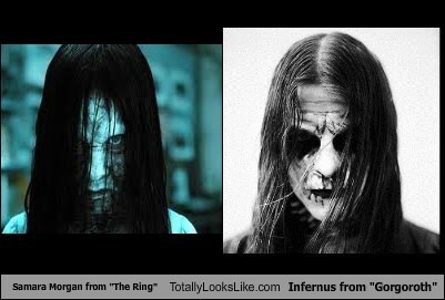 Samara Morgan From The Ring Totally Looks Like Infernus From Gorgoroth Totally Looks Like