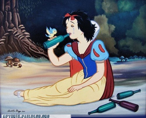 Snow White Girl Wasted - After 12
