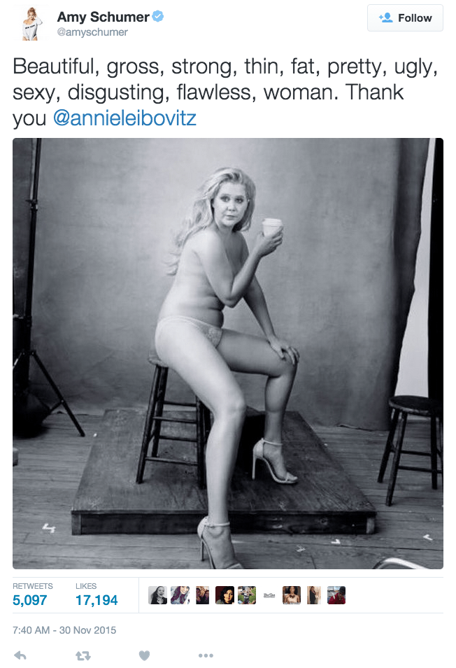 Naked photos of amy schumer