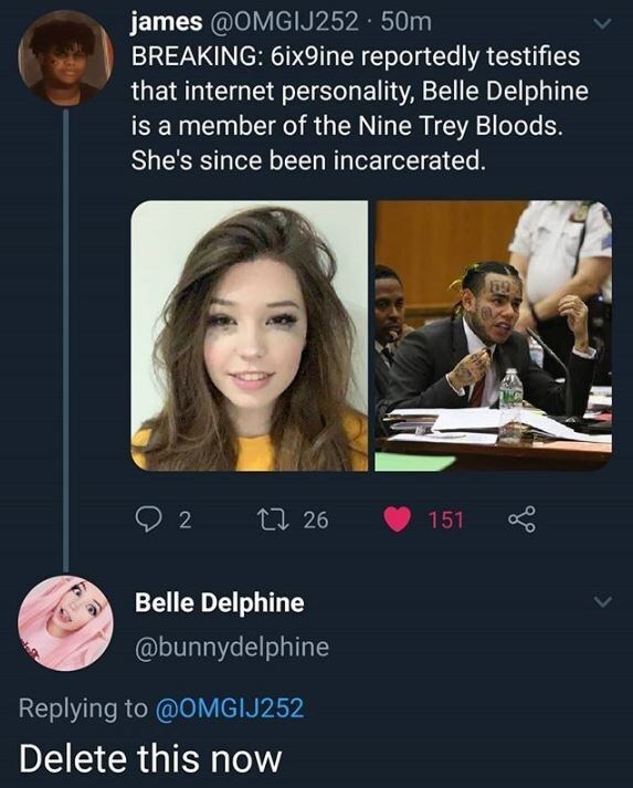 Delphine Hacked Belle