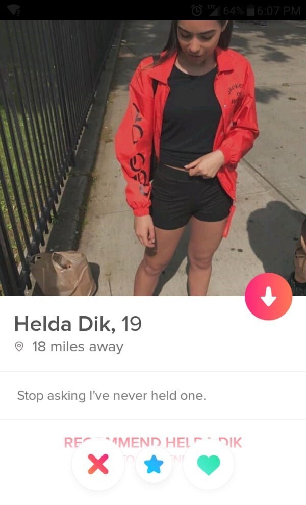 Job funny tinder title The 100